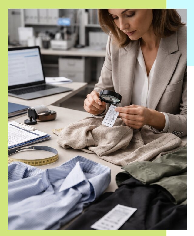 Сертификация одежды и текстиля в Луховицах, быстрая экспертиза