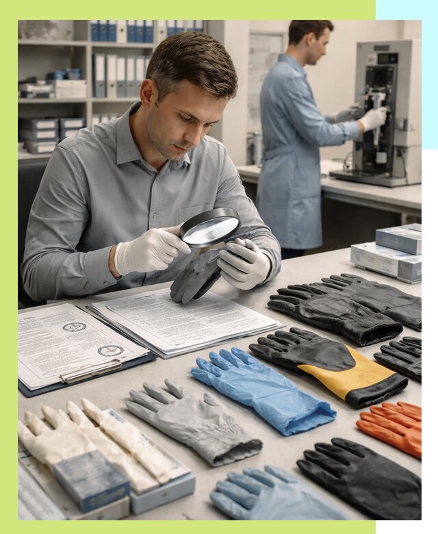 Сертификация перчаток и средств защиты продукции в Луховицах