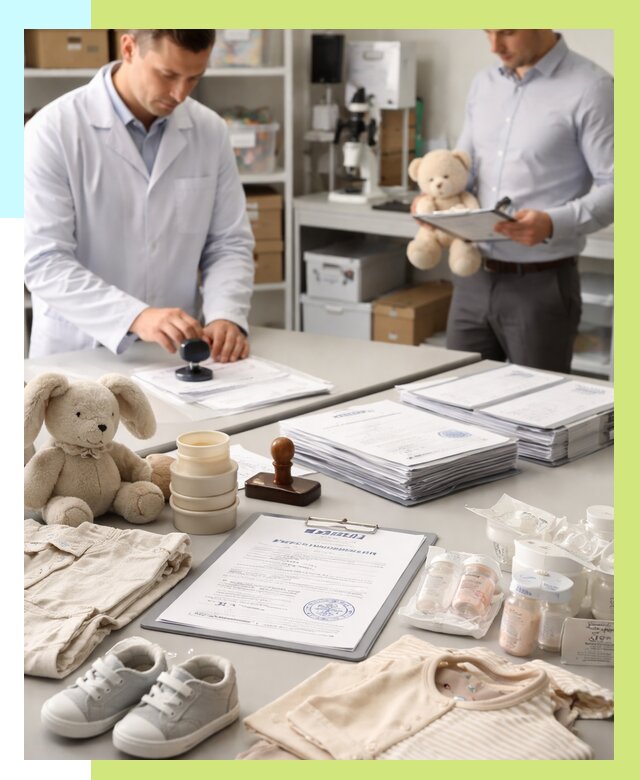 Сертификация детских товаров в Луховицах от 15518 р. | Алешин-Лхв