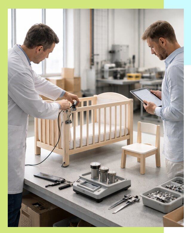 Сертификация детской мебели и проверка безопасности в Луховицах