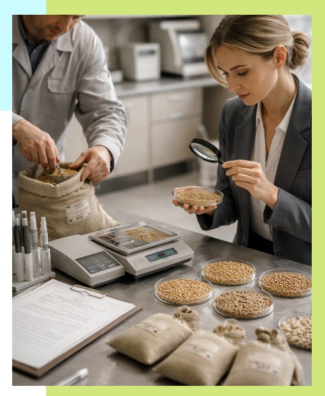 Сертификация зерна в Луховицах по цене от 15518 р. | Алешин-Лхв