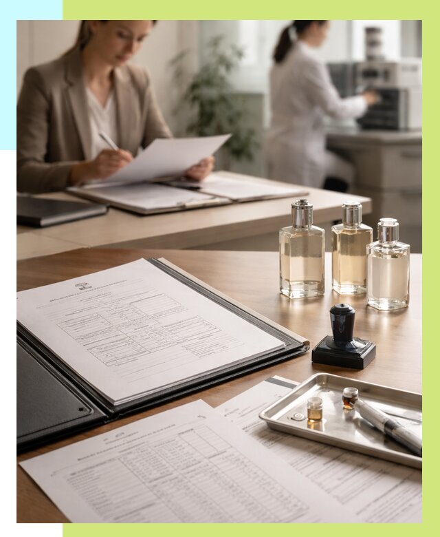 Сертификация парфюмерии в Луховицах от 15518 р. | Алешин-Лхв