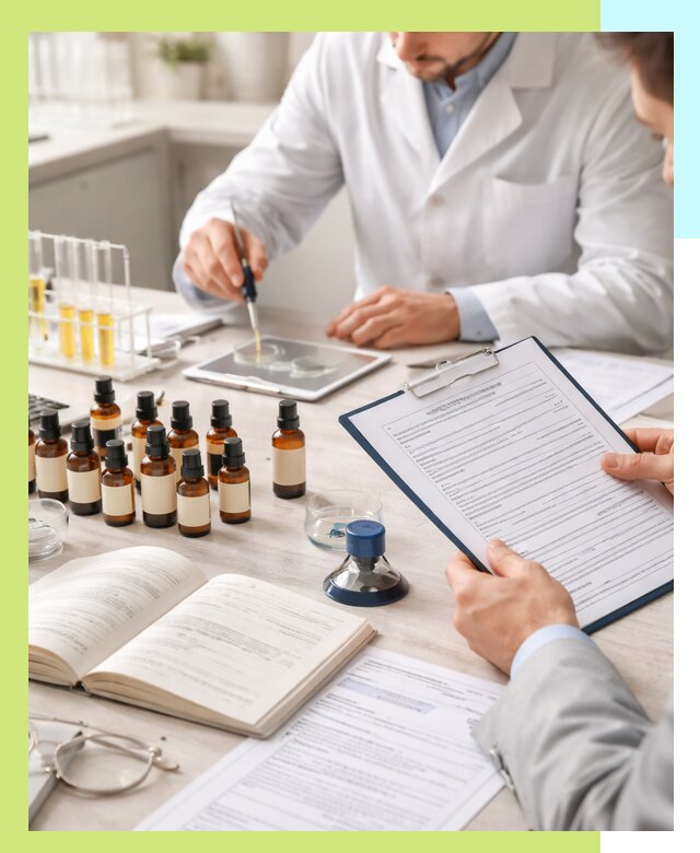 Сертификация эфирных масел и документация качества в Луховицах
