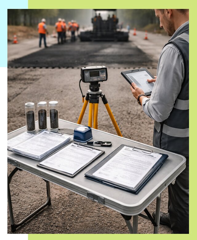 Сертификация асфальта в Луховицах от 25863 р. | Алешин-Лхв