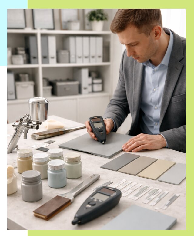 Сертификация краски в Луховицах от 25863 р. | Алешин-Лхв центр