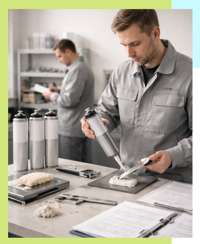 Сертификация монтажной пены и соответствие стандартам в Луховицах