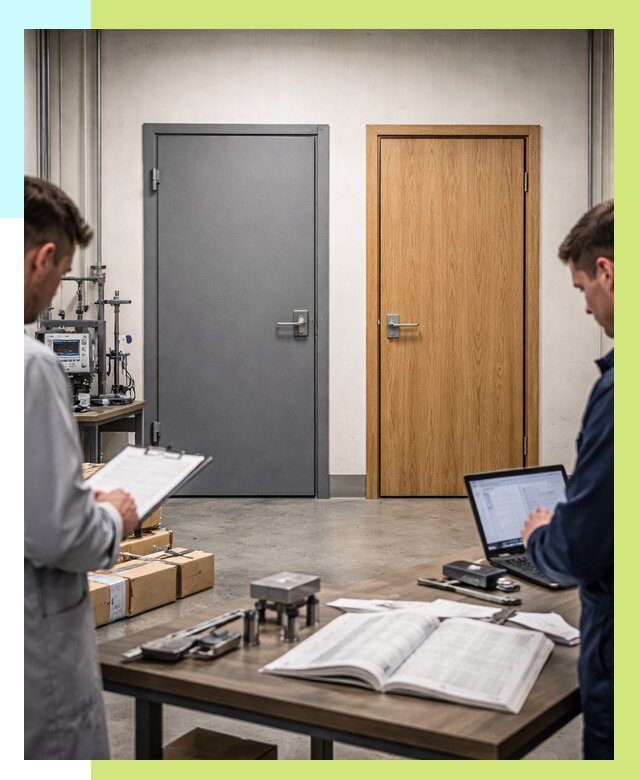 Сертификация дверей в Луховицах от 8276 р. под ключ | Алешин-Лхв