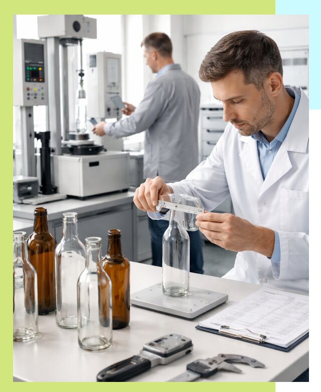 Сертификация стеклянных бутылок и сопутствующей упаковки в Луховицах