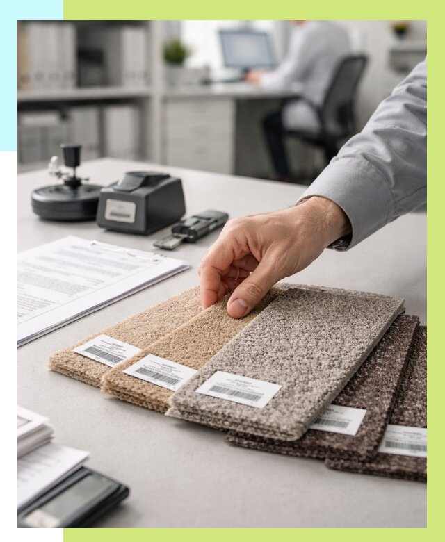 Сертификация ковролина в Луховицах от 15518 р., Алешин-Лхв