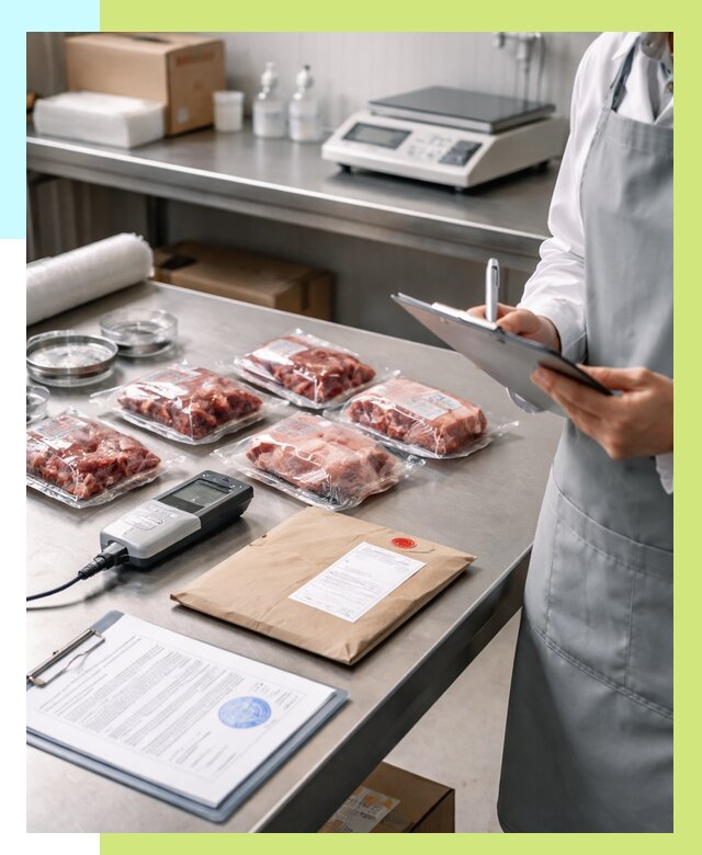 Сертификат на мясо и декларация в Луховицах от 8793 р. | Алешин-Лхв
