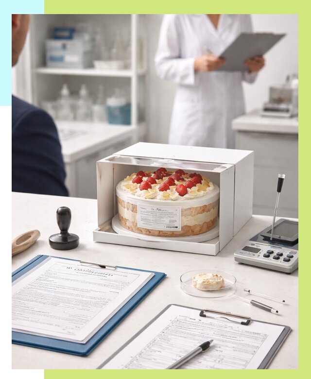 Сертификация тортов в Луховицах от 9311 р. заказать | Алешин-Лхв