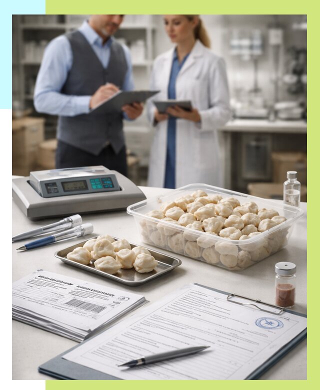 Сертификация пельменей в Луховицах от 15518 р. срочно | Алешин-Лхв