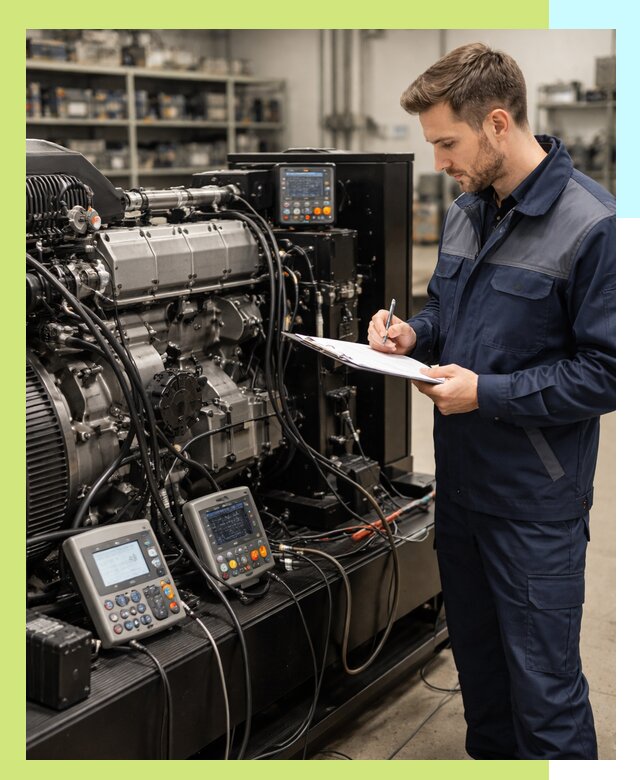 Сертификация дизельных генераторов и их оборудования в Луховицах