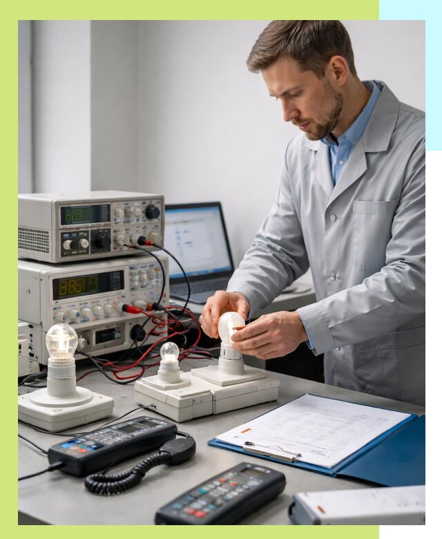 Сертификация ламп и светильников в Луховицах по нормативам