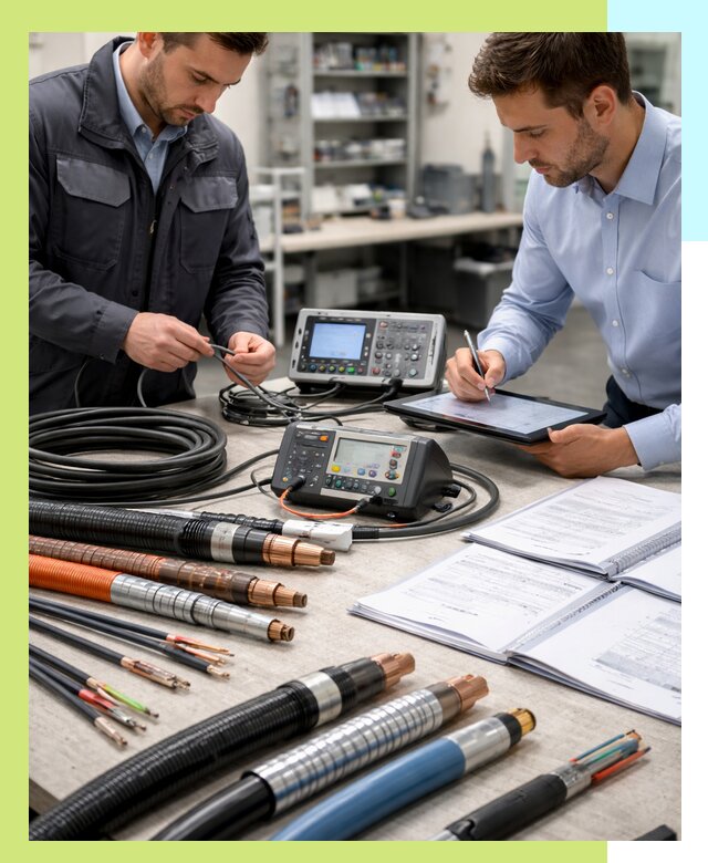 Сертификация кабеля и электропроводки в Луховицах под ключ