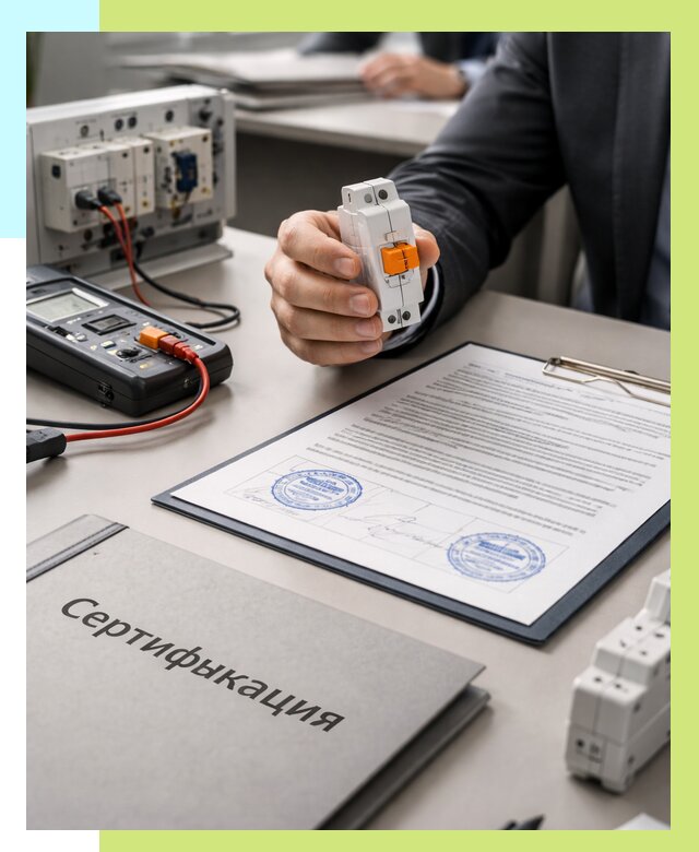 Сертификация выключателей под ключ в Луховицах от 15518 р. | Алешин-Лхв