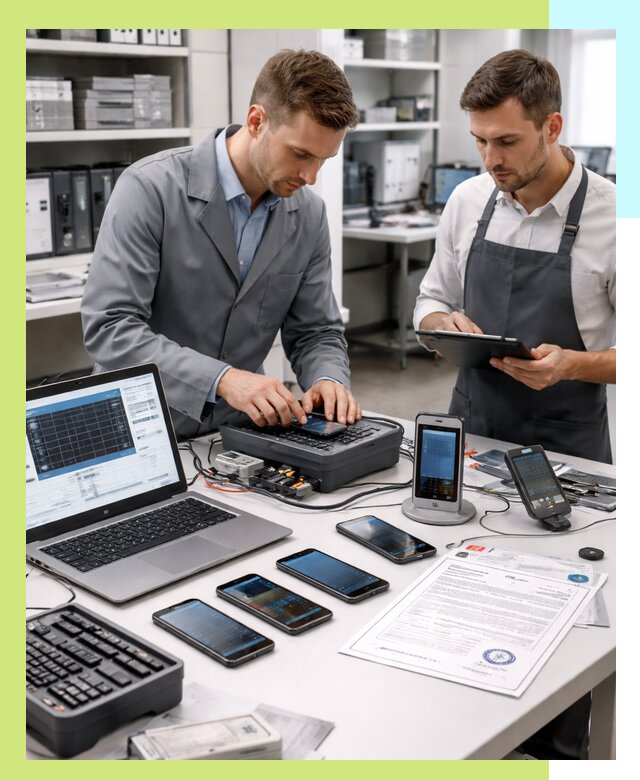 Сертификация мобильных телефонов и смартфонов в Луховицах под ключ