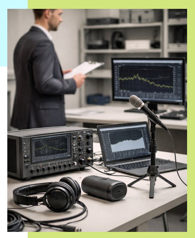 Сертификация аудиотехники в Луховицах от 15518 р., Алешин-Лхв