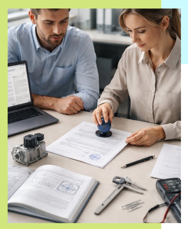 Выдача паспорта изделия и техническая экспертиза продукции в Луховицах