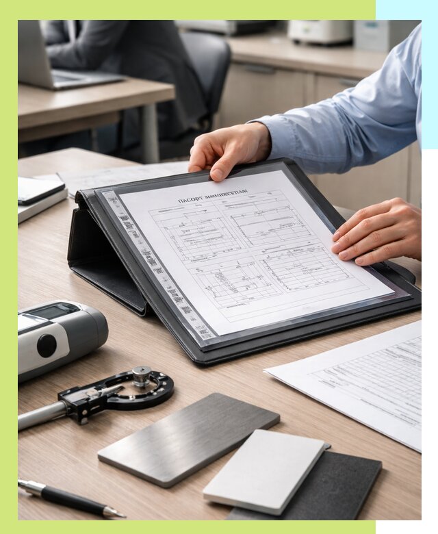 Оформление паспорта материала для продукции в Луховицах