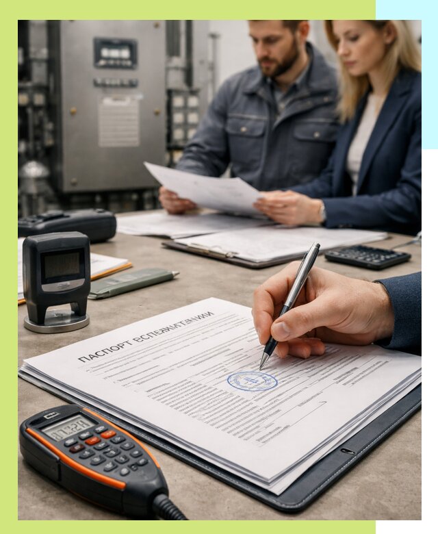 Оформление паспорта эксплуатации оборудования в Луховицах