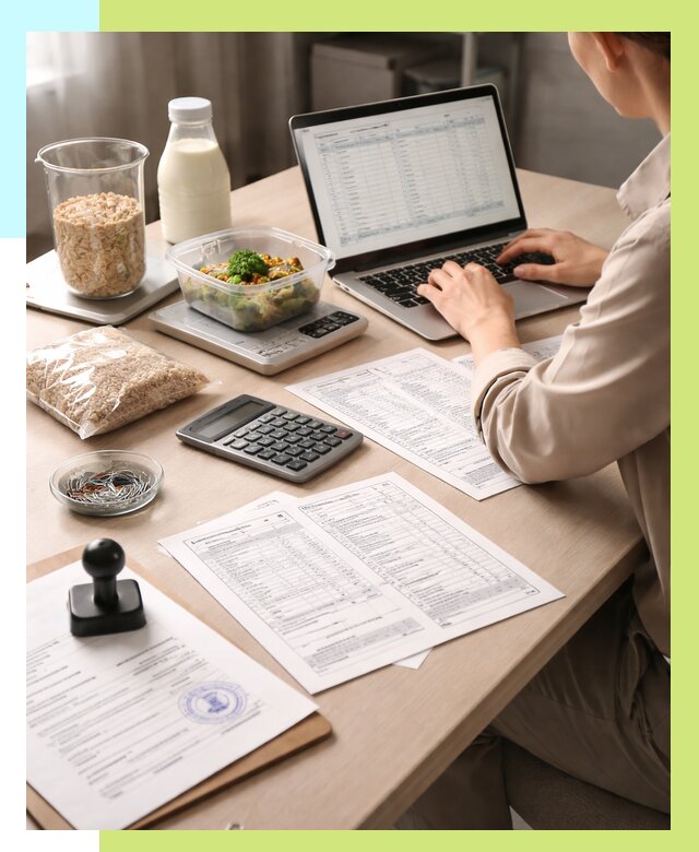 Просчет БЖУ для маркировки в Луховицах от 1552 р. | Алешин-Лхв