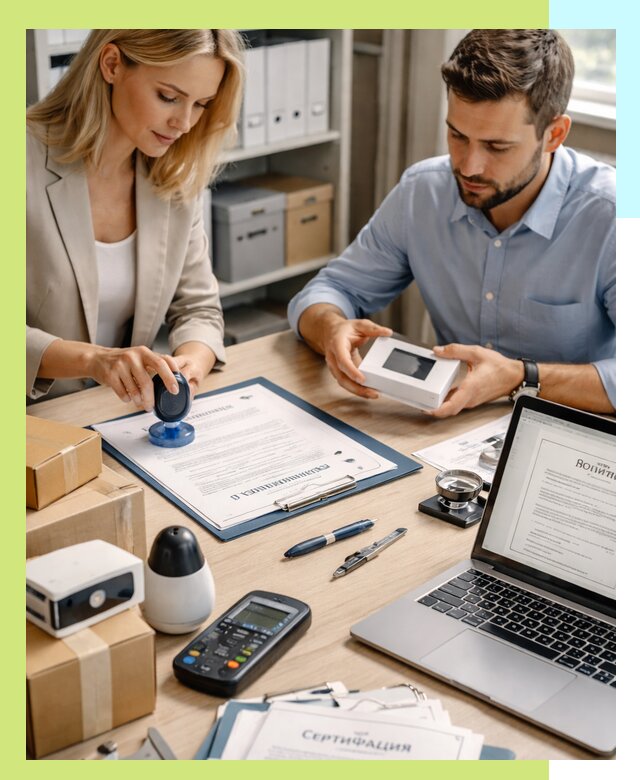 Получение сертификата соответствия на товар в Луховицах быстро