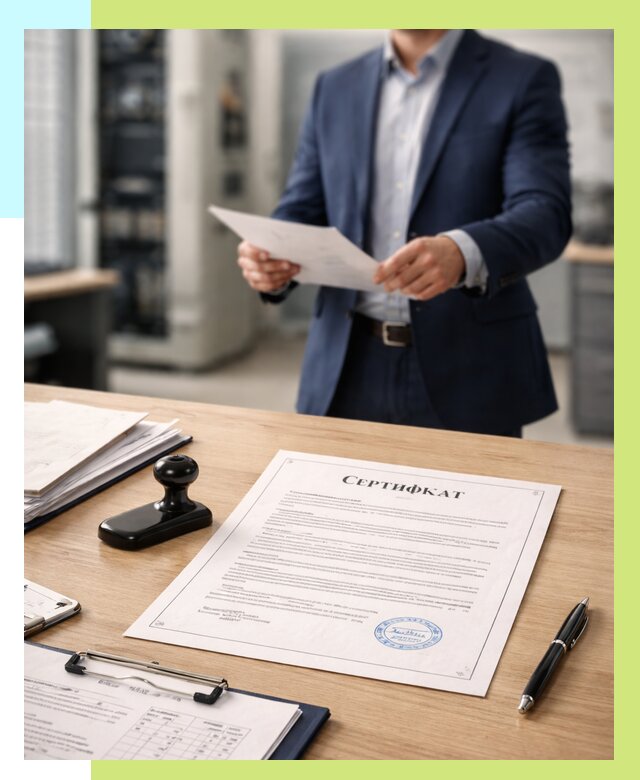 Сертификат на оборудование в Луховицах от 15518 р. | Алешин-Лхв