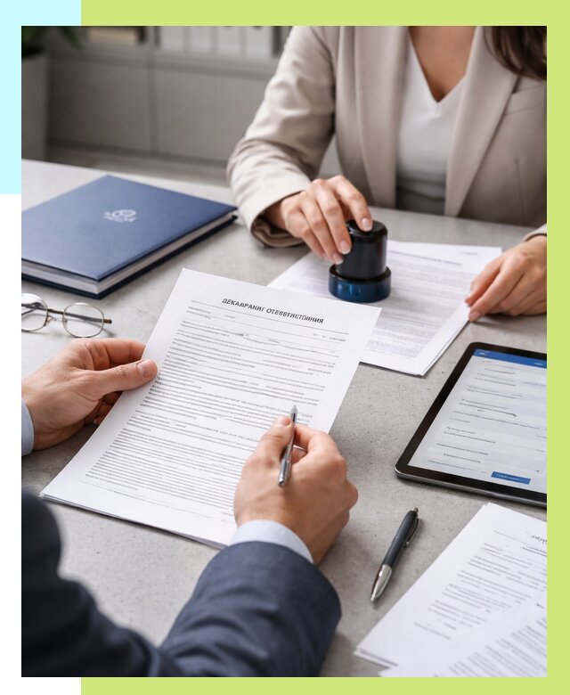 Декларация ГОСТ Р в Луховицах от 8793 р оформить в Алешин-Лхв