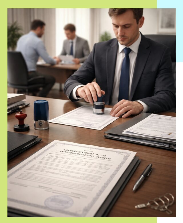 Оформление свидетельства о государственной регистрации в Луховицах