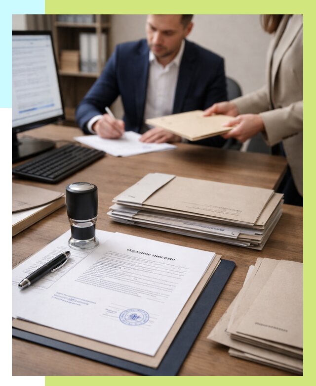 Отказное письмо для таможни в Луховицах от 3104 р, Алешин-Лхв