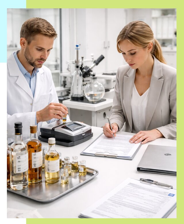 Заключение о спиртосодержании в Луховицах, от 5173 р., Алешин-Лхв