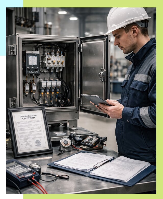 Сертификат взрывозащиты в Луховицах от 46553 р. | Алешин-Лхв