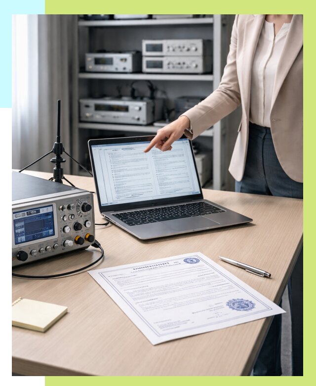 Сертификат ЭМС в Луховицах от 46553 р. - оформить в Алешин-Лхв