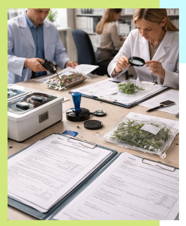 Оформление карантинного сертификата для растений в Луховицах