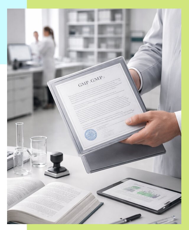 Сертификат GMP в Луховицах под ключ от 87933 р. | Алешин-Лхв