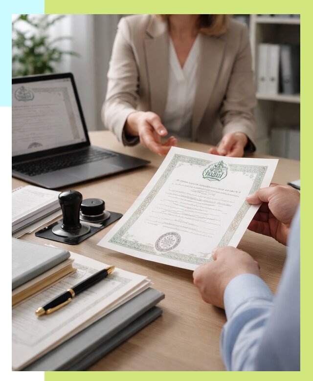 Халяль сертификат в Луховицах, получить от 15518 р. | Алешин-Лхв