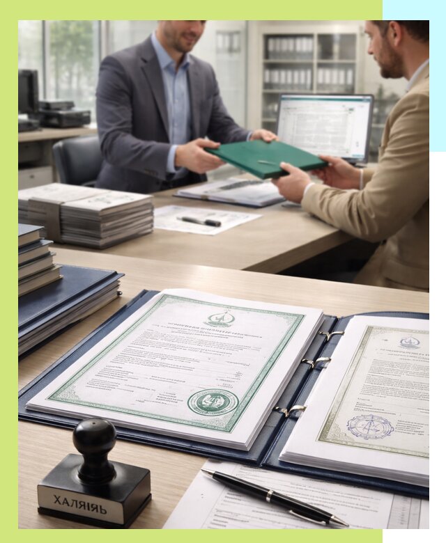 Выдача Халяль сертификата для продукции и услуг в Луховицах