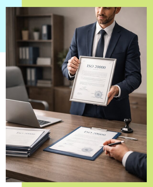 Сертификат ISO 20000 в Луховицах под ключ от 124140 р., Алешин-Лхв