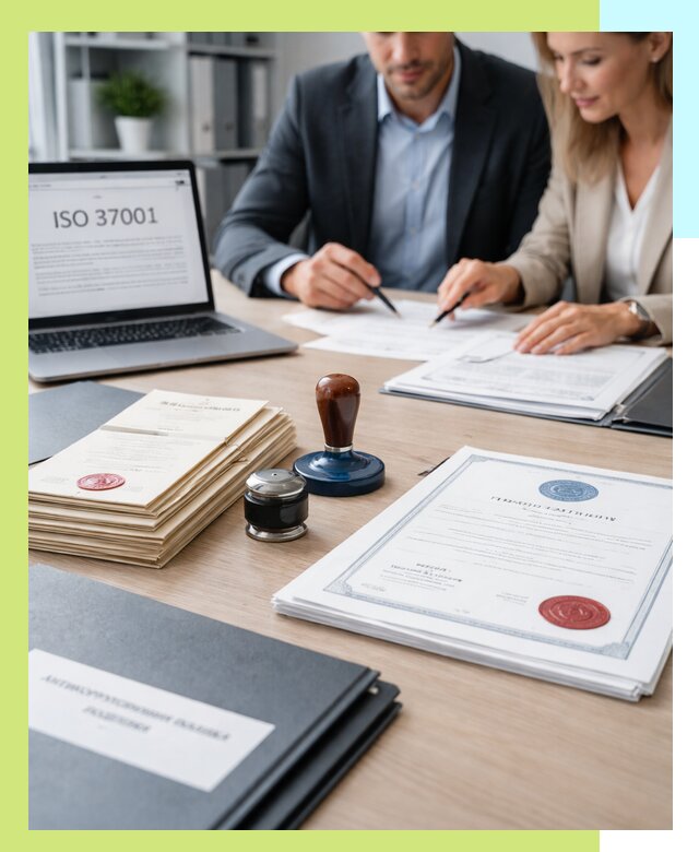 Получение сертификата ISO 37001 по системе борьбы с коррупцией в Луховицах